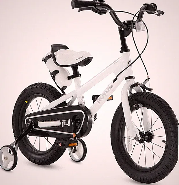 Bicicleta Blanco Para Ninos De Entrenamiento, Frenos De Mano Llantas 12" Calidad
