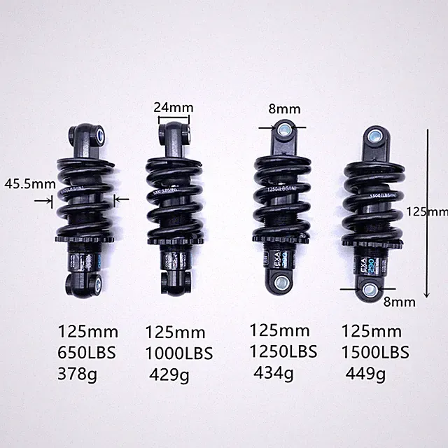 Bicycle 290 850lbs Rear Shock Spring KS Durable MTB Bicycle 125 1000 1250mm