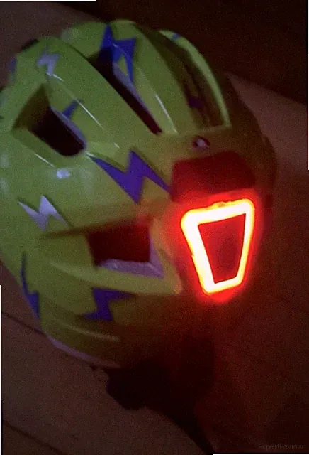 💙Bikemate Youth Bike Light-up Helmet 49-54cm Green Adjustable Cycling SP-55.3