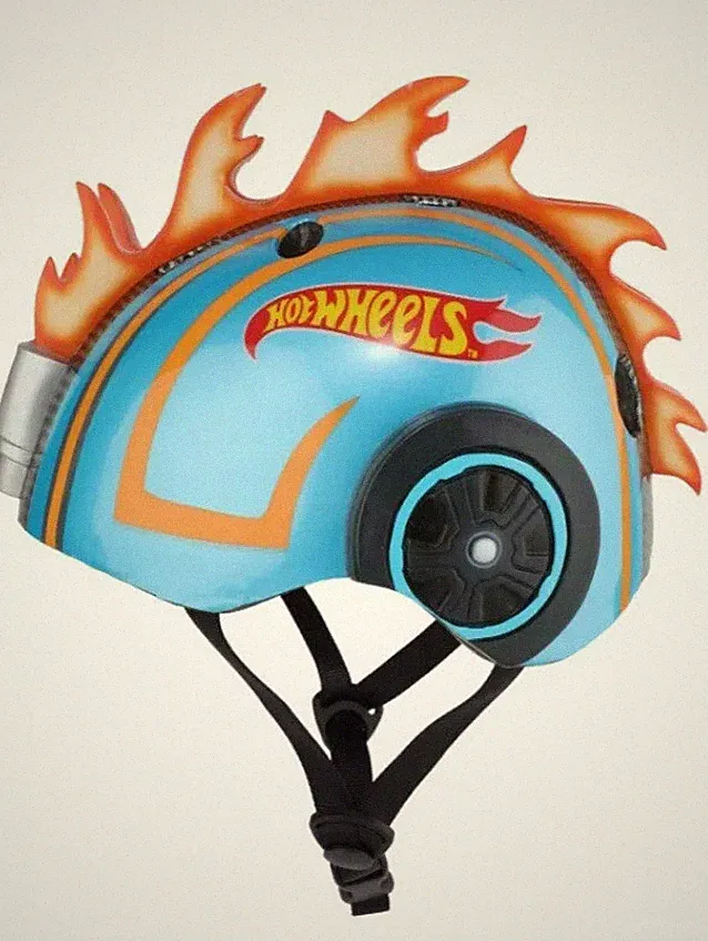 Hot Wheels 3D Kids Ultra-light Bike Helmet Sport, for Ages 5 to 8