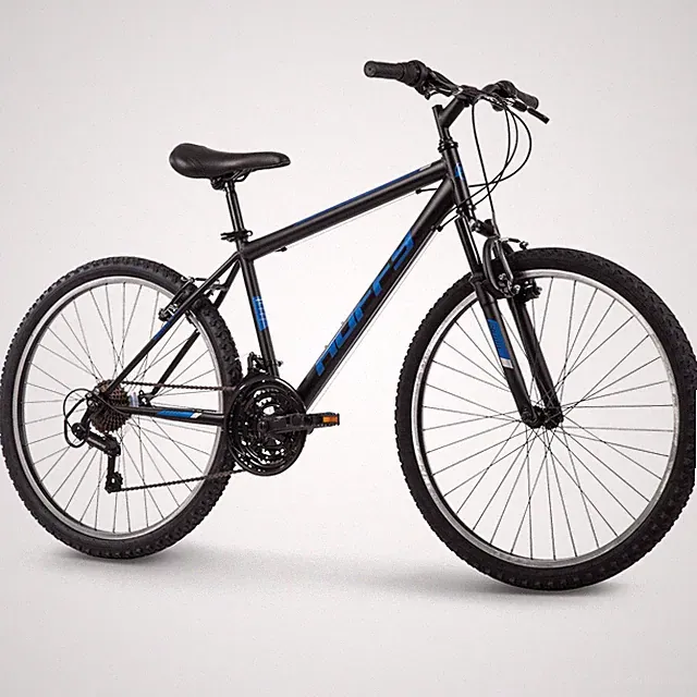 Huffy Stone Mountain Mens 26 Inch Mountain Bike, Matte Black Frame, 21-Speed