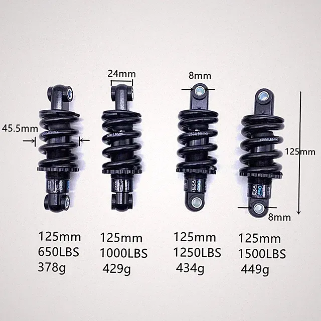 MTB Mountain Bicycle 290 850lbs Spring Rear Shock Absorber Suspension Shocks