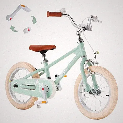 RoyalBaby EZ Kids Bike,12 14 16 18 Inch Convertible Balance to Pedal Bike