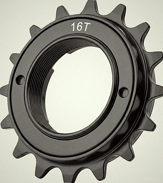 Single Speed Bike Freewheel: 12/14/16/18/20/22/24T Compatible with 1/2''×1/8'' B