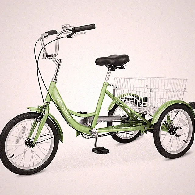 SUNYRISY 16 in Trike Tricycle for Beginner Riders 3 Wheel Bikes Low Step Through